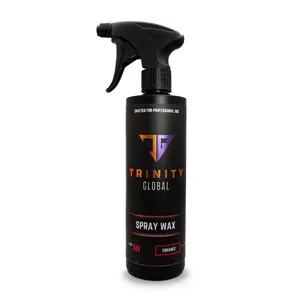 Trinity Global USA Spray Wax 16oz & 32oz - Natural Carnauba Formula for Deep Gloss & Protection - Safe for Multiple Surfaces - Fast Acting & Easy Application