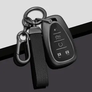 Tpu Car Key Case Cover for Chevrolet Models, Durable Protective Accessory, Ideal for Malibu, Camaro, Cruze, Traverse, Spark, Equinox, Sonic, Volt
