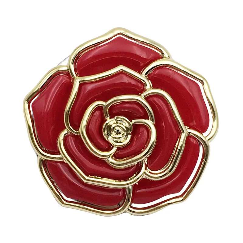 Fold-Flat Camellia Flower Table Edge Purse Hanger, Portable Metal Bag Hook, Stylish Handbag Organizer for Girls (Home Supplies, Home Organizers, Hooks & Rails)