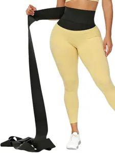 1 Count Women’s Adjustable Waist Cincher With Velcro Closure, High Elasticity Tummy Control Shapewear Belt, Solid Color Modern Minimalist Style Aesthetic Waist Trainer, Ideal For Daily Wear, Fitness Yoga And Casual Activities, Womenswear