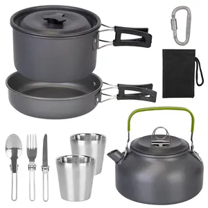 12Pcs Camping Cookware Set
