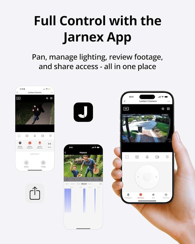 Outdoor Porch Light Camera, 4K Wi-Fi Security Cam with AI Human Detection, Pan & Tilt, Dusk to Dawn, 2-Way Audio, Cloud/SD Storage, Wall Lantern Sconce Camera for Porch, Garage, Patio, Doorway