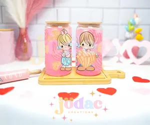 Precious Moments Glass Cup