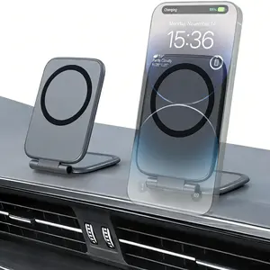 Strong Magnet Secure Car Phone Holder Magnetic Car Mount for Car/Gym/MirroriPhone 16/15/14/13/12 Magnetic Car Stand2026 Must-Have Car Accessory |
