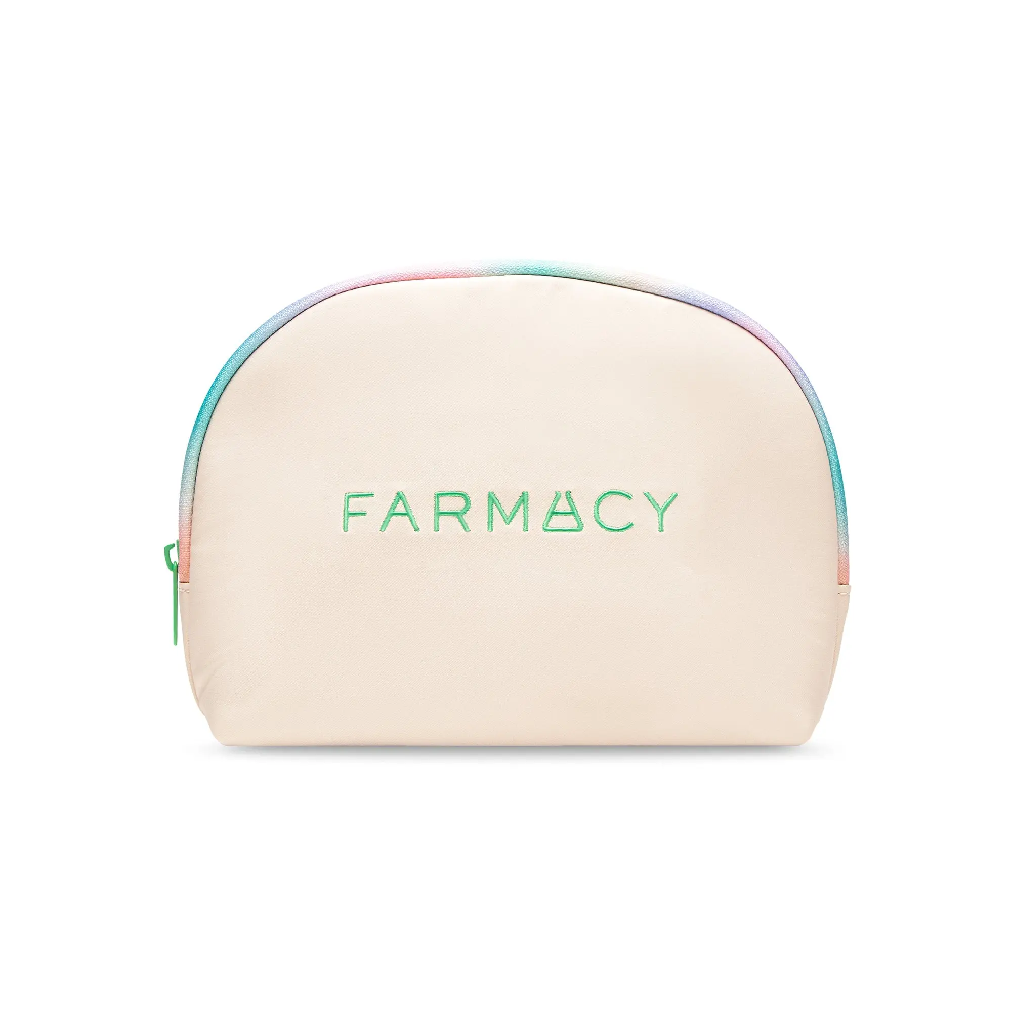 Farmacy Beauty The Glow To Go Pouch, Portable Cosmetics Bag for Travel, Purse-Compatible Makeup & Skincare Organizer, Portable Cosmetic Bag