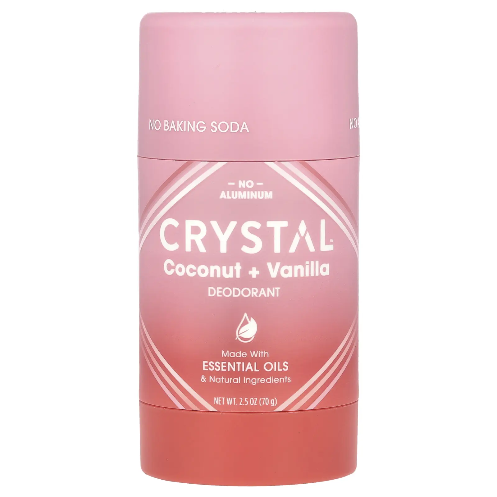 CRYSTAL Deodorant, Coconut + Vanilla, 2.5 oz (70 g) CRYSTAL Deodorant, Coconut + Vanilla, 2.5 oz (70 g)