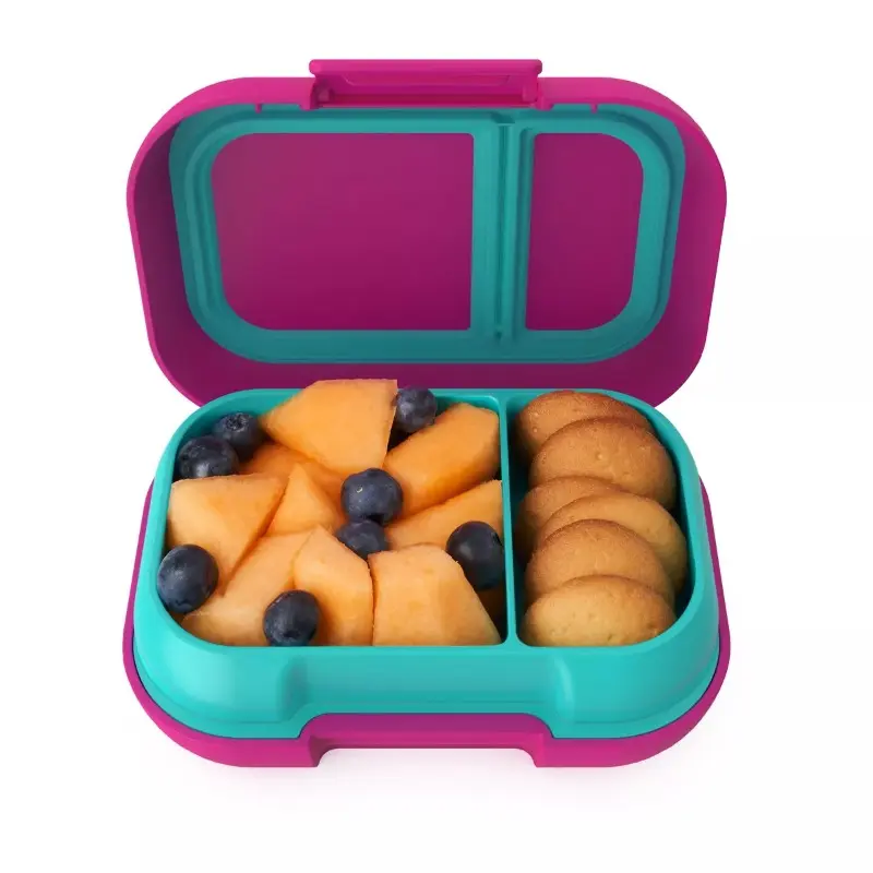Kids' Snack Leak-proof Storage Container Color Fuchsia/Tea