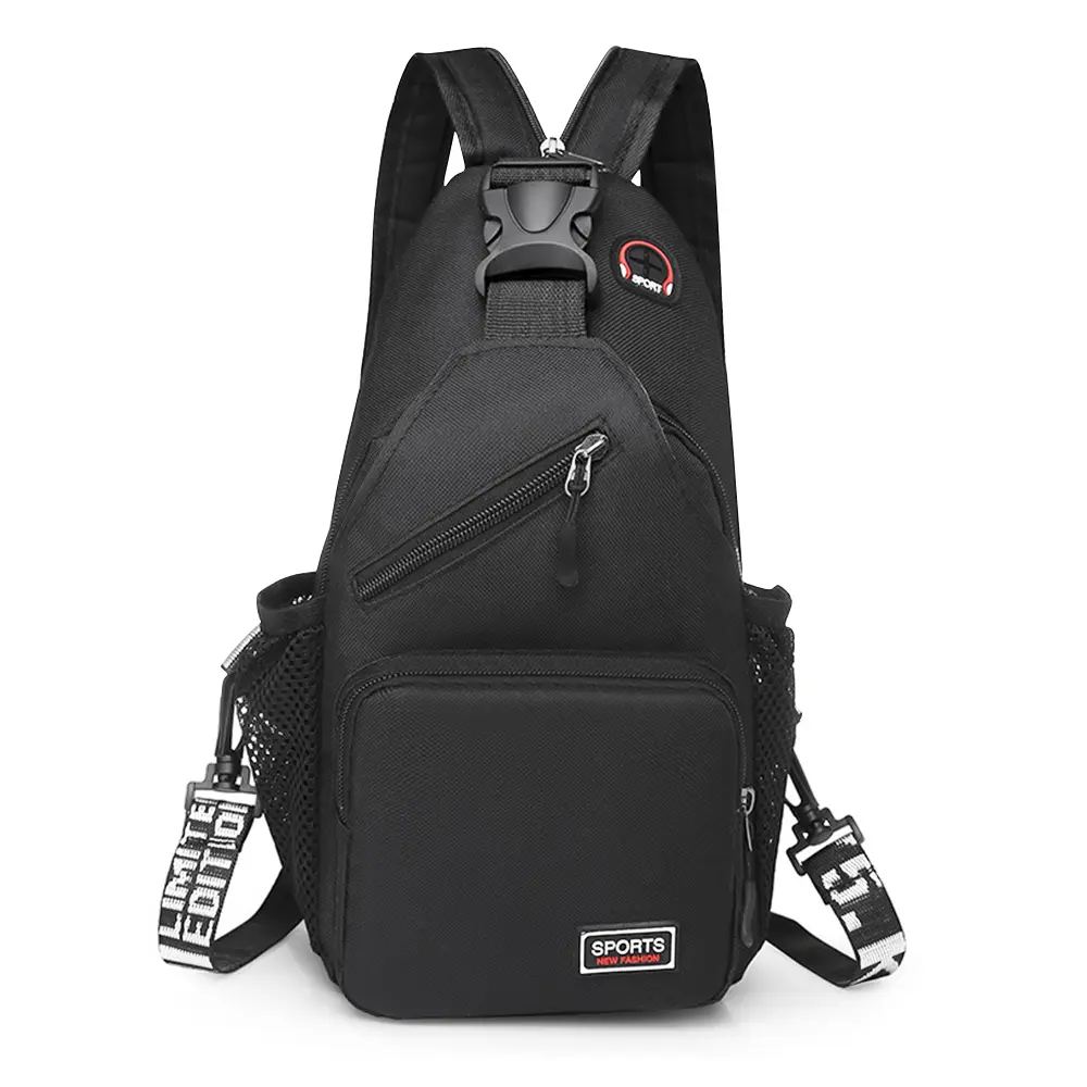 Crossbody Bags for Women Men Trendy Sling Bag Backpack Casual Chest Bag with Convertible Shoulder Strap