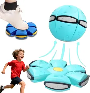 Indestructible Flying Disc Ball - Withstands Heavy Bites and Drops, Fast-Recovering Bounce for Endless Fetch Games with Your Dog or Child