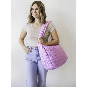 Puffer Tote - Violet Eclipse