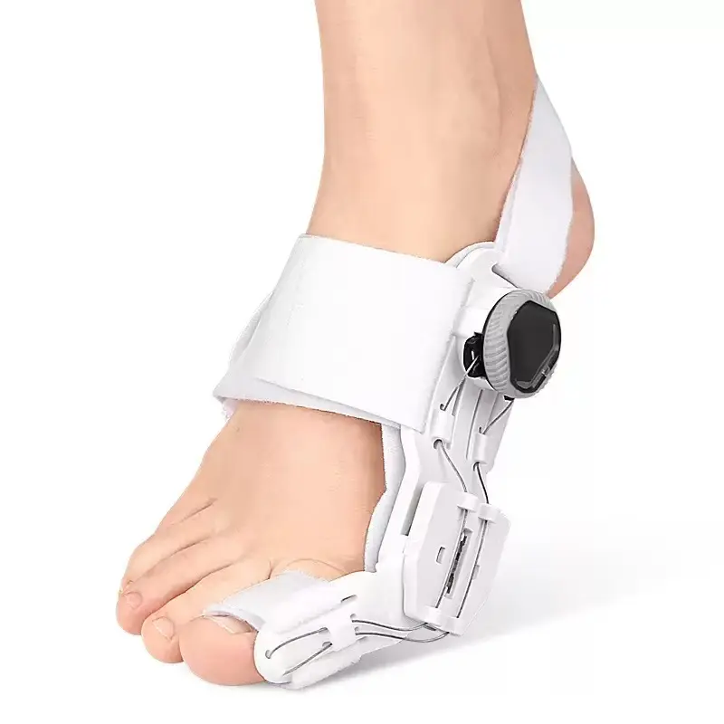 (1pcs)Bunion Corrector for Women, Toe Separator, Easy to Use Big Toe Straightener and Foot Thumb Support Foot Adjustable Toe Thumb Straightener Corrector for Women and Men for Right/Left (white)