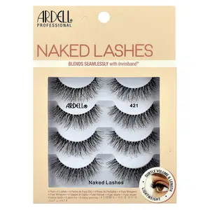 Ardell Naked Lashes, 421, 4 Pairs