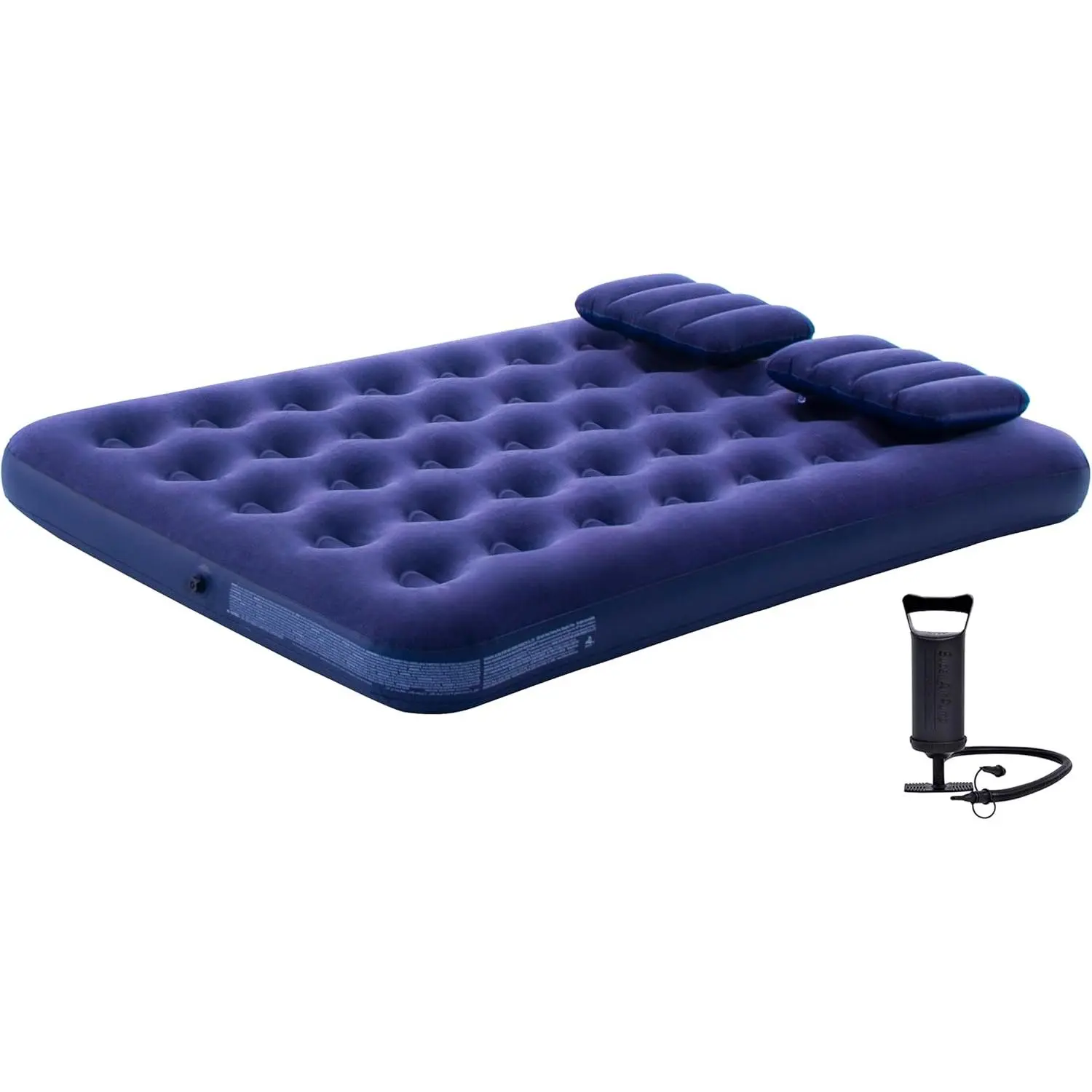 Full Size Camping Air Mattress Inflatable Bed with Pillow,Include Pump
