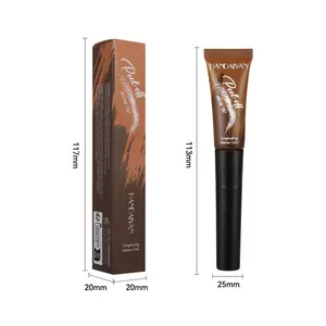 Women's 5-Color Tear-Off Brow Tint - Waterproof, Non-Fading, Long-Lasting Pigment - Precise Definition, Effortless Wild Styles - Easy-to-Use Eyebrow Makeup Tool for Cosmetics
