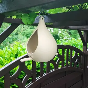 Modern Garden Water Drop Bird Feeder, Hanging Hummingbird Feeder, Large Capacity, Outdoor Decor, Backyard Bird Feeding Supplies, Suitable for Small Birds