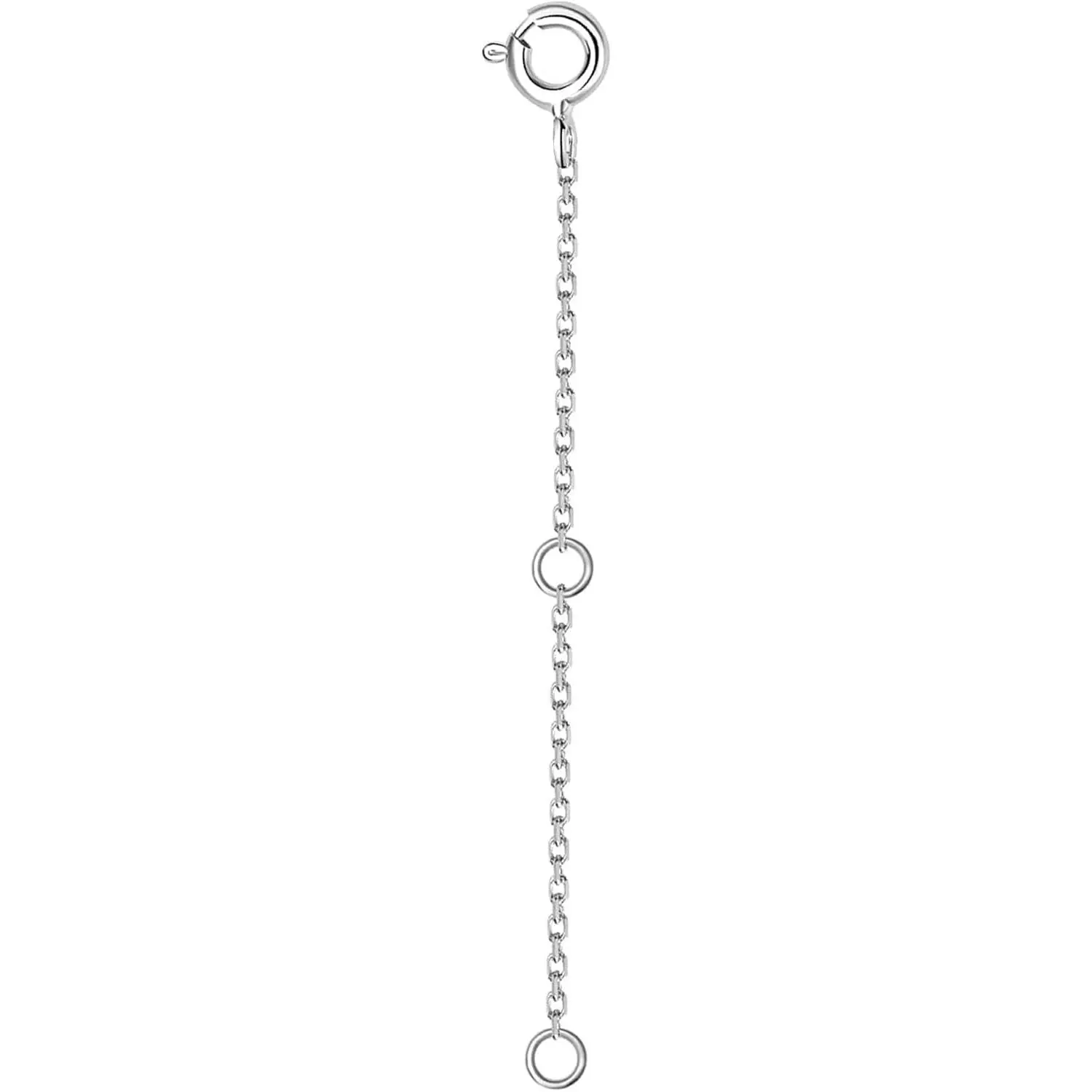 14K Solid  Chain Extender - 2" 3" 4" Necklace & Bracelet Adjustable Extension Chain