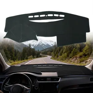 Dashboard Cover Mat for Toyota Camry 2007-2011 Anti-Slip UV Ray Glare Protector Dash Pad Interior Styling Dustproof Large Pad