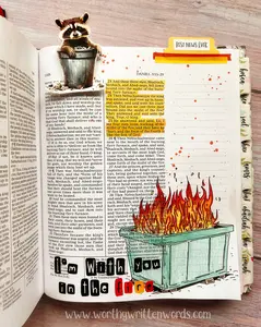 In the Fire Old Testament Bible Journaling Page Kit