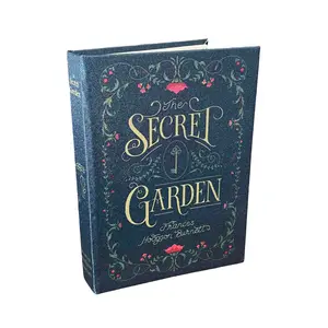 The Secret Garden Book Passport Holder, Keep Your Cards and Cash Safe and Stylishly Bookish, Book Lover's Favorite, Bookworm Gifts