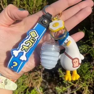 Duck Duck Gloss Keychain