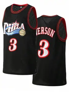 Allen Iverson Men's #3 PHI Basketball Jersey