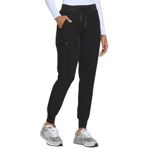 COZYFIT Luna Women's Scrub Pants - Soft Stretchable Jogger, Yoga Style with 5 Pockets, Slim Fit, Machine Washable Pants for Women's Clothes, Workout Clothes, Gym Use