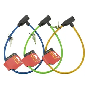 WorldWide Sales Online Heavy Duty 24" Cable Lock with 2 Keys, Assorted Colors – import_2021_10_29_212114, Locks