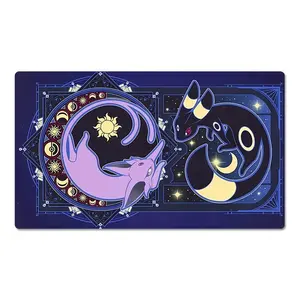 Umbreonn, Espeonn Board Game Table Playmat Games Card Play Mat TCG CCG Pad Mousepad