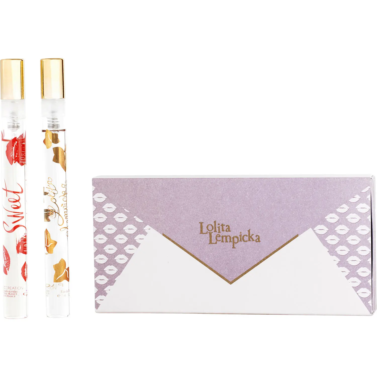 Lolita Lempicka Variety Set-2 Piece Mini Variety With Lolita Lempicka La Premier Parfum & Lolita Lempicka Sweet And Both Are Eau De Parfum Spray 0.23 Oz Minis For Women