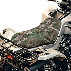 ATV Seat Cover Waterproof Four-Wheeler Seat Cover Compatible with Polaris Sportsman 570 450 850, Polaris Scrambler 400 500 850 1000, Hondo Rancher 420,Branch Pine Needle