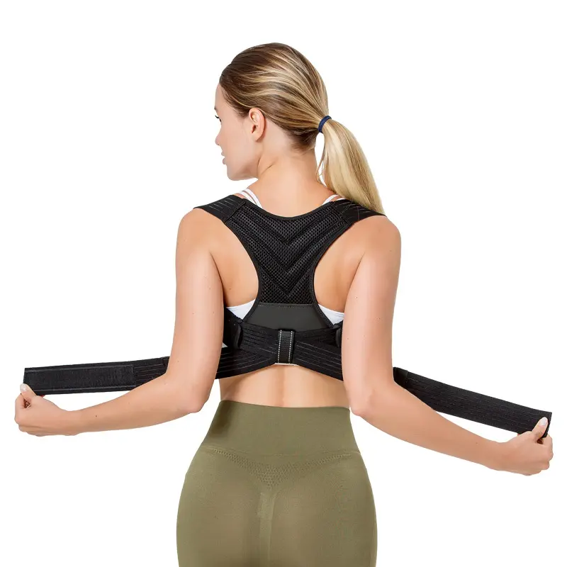Adjustable sitting position fixing belt, back correction breathable clavicle belt, invisible support belt Healthcare Brace