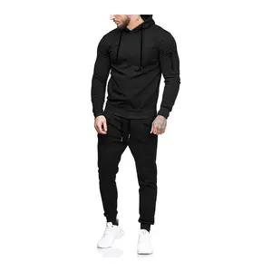 COOFANDY B Fall Outfits Men's Tracksuit Hoodie Set Hooded Athletic Sweatsuits Casual Running Jogging Sport Suit Sets Classic Menswear Cotton Elastic
