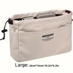 [Multi-pocket Storage Bag] Multi-functional Multi-pocket Bag Storage Bag - Lightweight Portable Travel Storage Bag, Large-capacity Inner Liner, Drawstring Storage Bag, Inner Bag, Multi-pocket Liner Bag