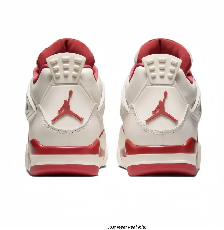 Off White Leather Mesh Mid Top Lifestyle Sneakers Burgundy Red Contrast Panels Cream Red Dual-Tone Sole Visible Air Cushion Lightweight Anti-Slip Street Athletic Shoes Unisex