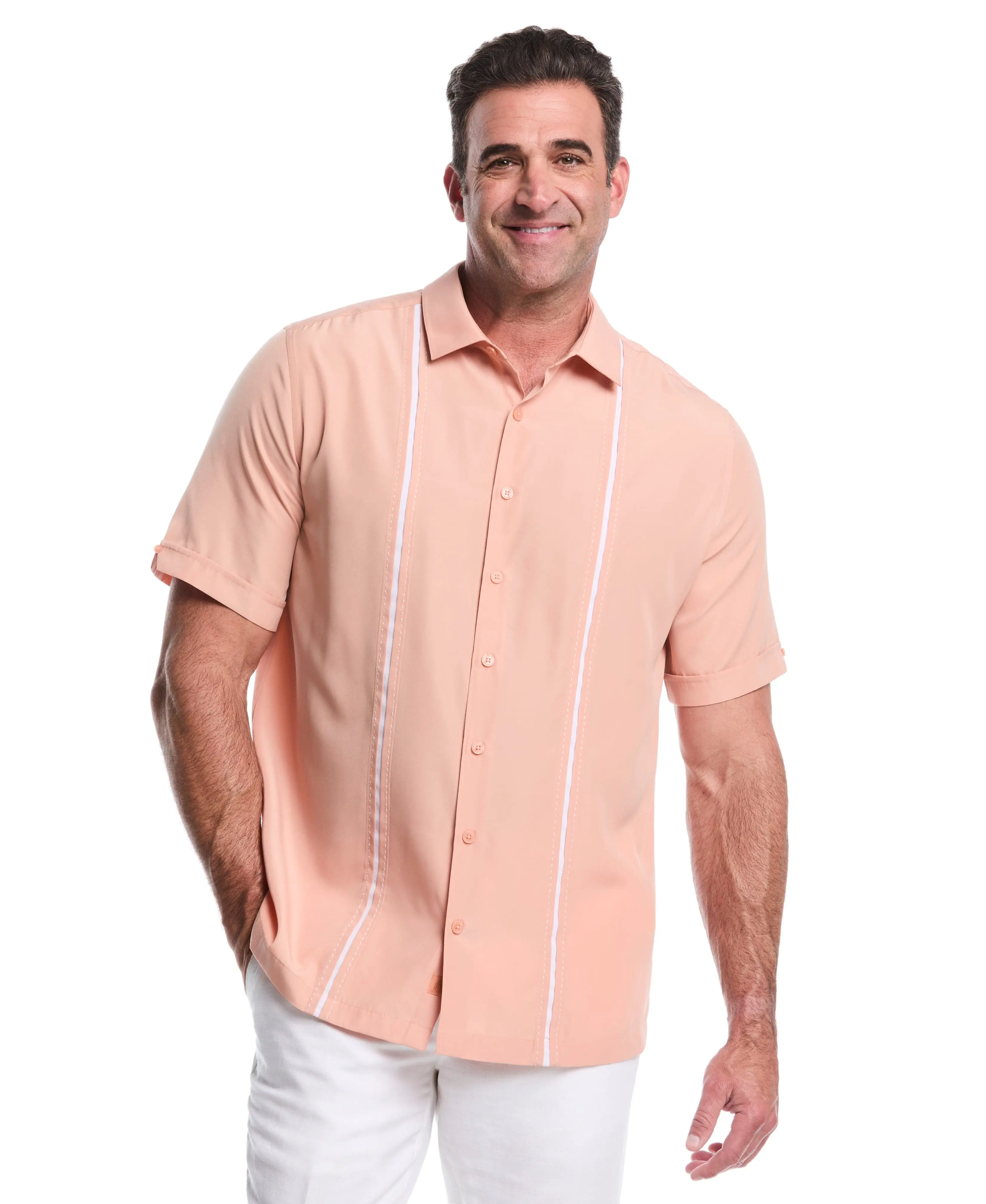 Big & Tall Panel Shirt - Contrast Stitching