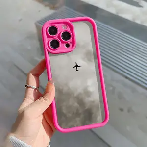 Airplane Pattern Phone Case, Anti-drop Cellphone Protective Case, Total Protective Shockproof Mobile Phone Cover for iPhone, Casing