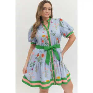 Curvy Garden Party Darling Dress By Entro