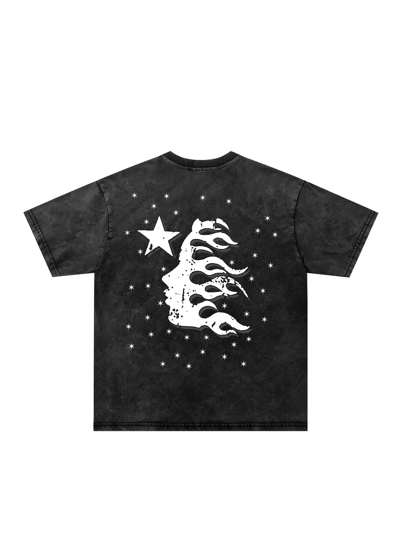 Men Women Summer Casual Short Sleeve Round Neck Graphic Tee Shirt, Trendy Fashion Design, Perfect for Daily Wear & Stylish, Casual Tee Tops