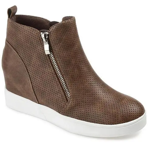 Journee Collection Womens Pennelope Sneaker Wedge