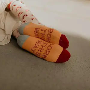 Born this way/ crew socks