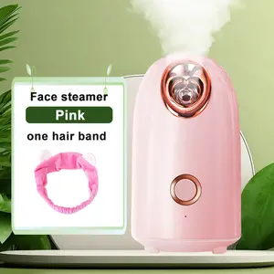 Face Steamer for Facial Deep Cleaning Unclogs Pores, Nano Ionic Warm Mist Humidifier Steamer for Face Home Sauna SPA, Gift for Christmas