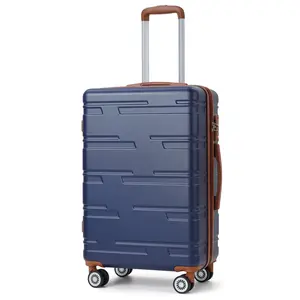 【GARVEE】24 Inch Expandable Hard Shell Carry-On Luggage with Spinner Wheels and TSA Lock, Lightweight Durable Hardside Suitcase for Convenient and Efficient Travel