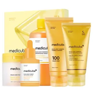 [medicube] Kojic Acid Golden Glow & Radiance Full SET | Turmeric, Niacinamide, Vitamin C, Korean Skincare