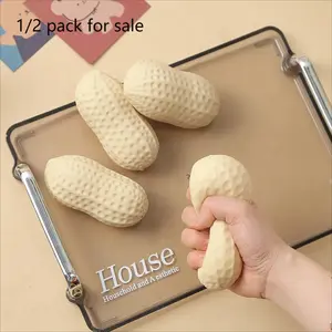 Cute Peanut Stress Relief Toy, Perfect for Students and Office Workers, Fun and Relaxing Mini Toy, Ideal for Reducing Stress