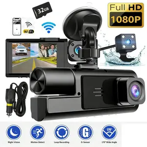 🚗 FREE 32G Card! 1080P Night Vision Dash Cam For Rideshare, Drivers & Commuters🚗🚗 Non-rechargeable, must be used while plugged in.