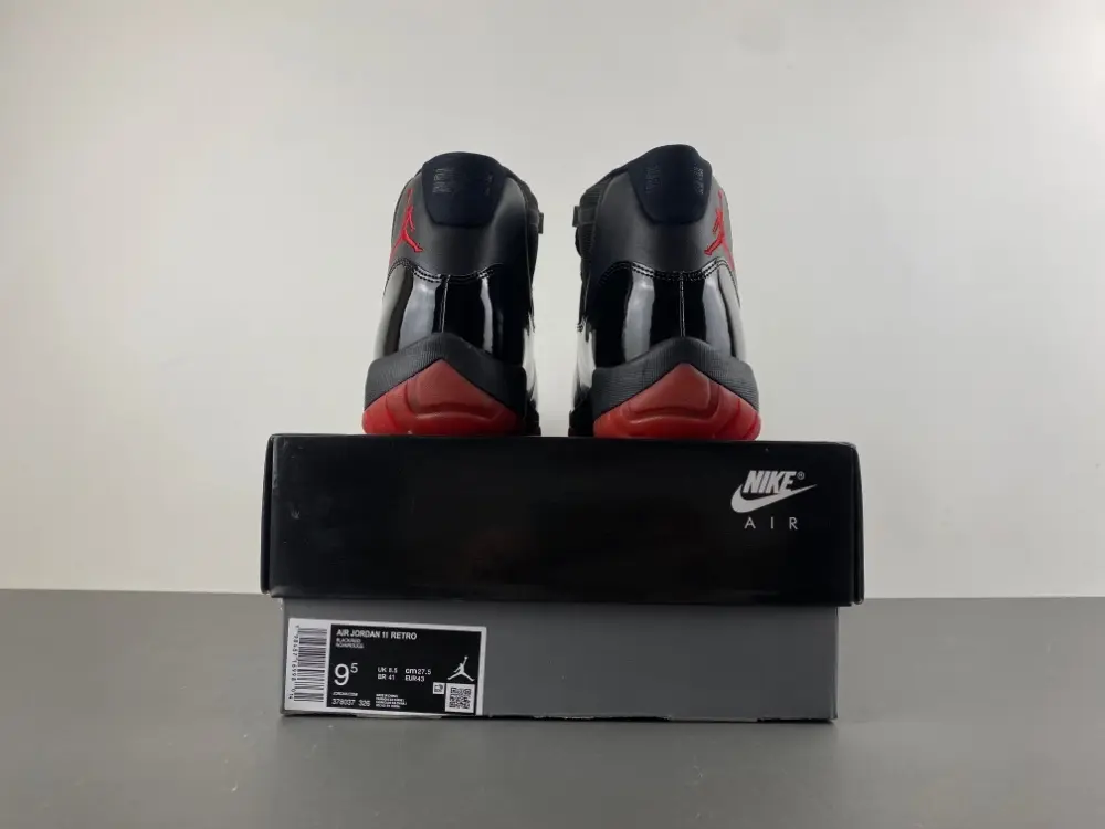 Unisex Black Red Color Block Patent Leather High Top Street Basketball Shoes | Brand New Sealed with Original Shoe Box, Durable Red Rubber Sole Stylish Retro Daily Casual Footwear