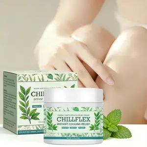 Menthol Cooling Gel 3.5 Oz, Icy Formula for Body & Joint, Menthol Pain Relief, Hydrates Skin, Retains Moisture, Soft & Smooth, Suitable for Neck, Knees, Hands, Feet, Waist