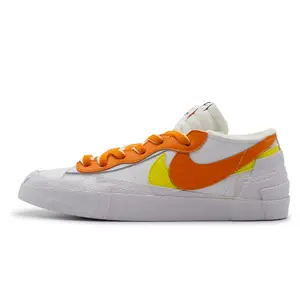 Nike Blazer Low x Sacai White Magma Orange (DD1877-100) Men Size 6-13 Shoe Running Shoe Running