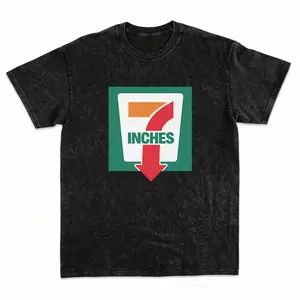 7 Inches Funny Wash Tee