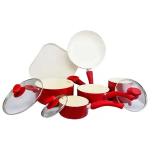 Oster 9 Piece Cocina San Jacinto Aluminum Cookware Set